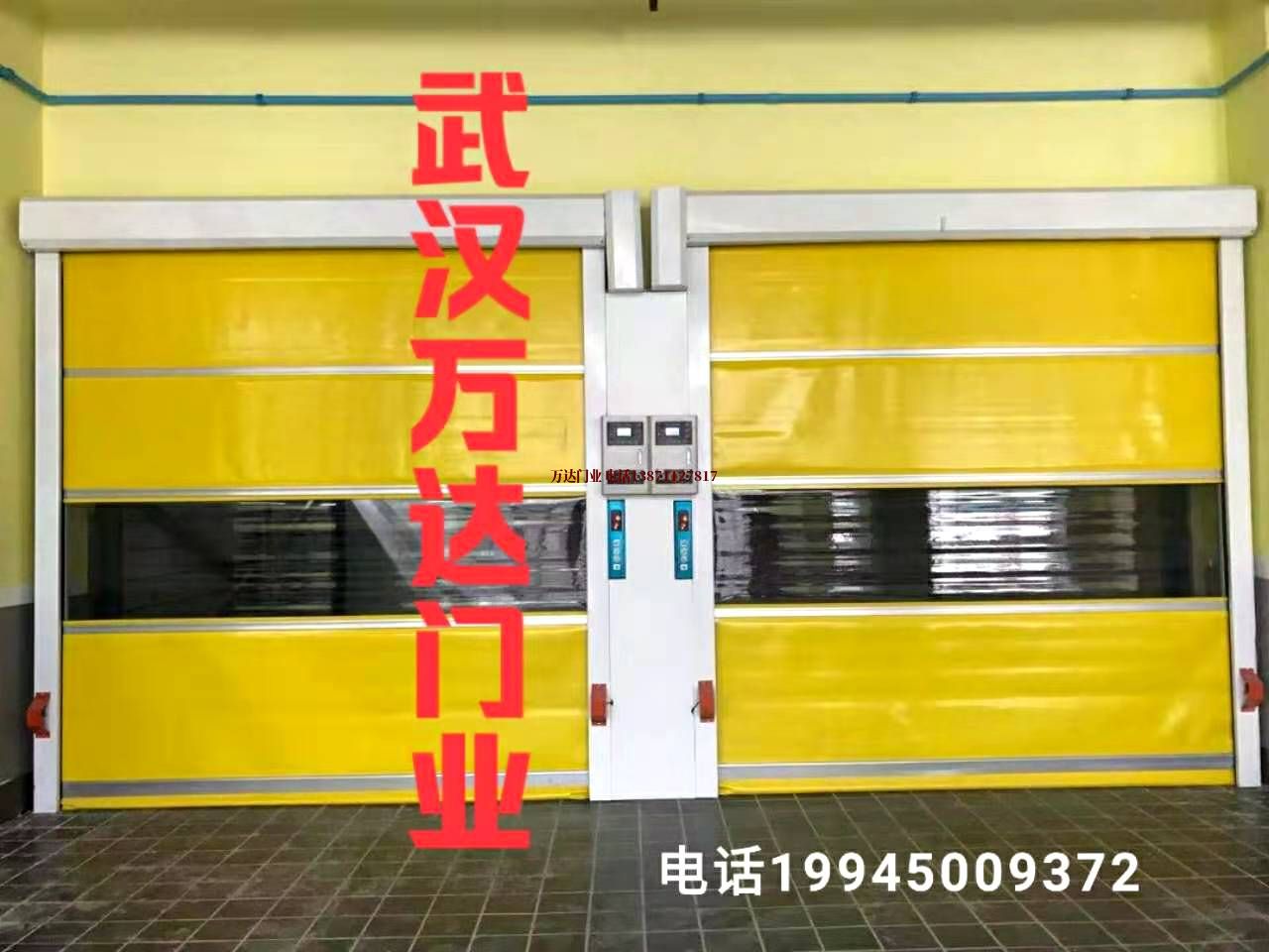 防腐柔性大门